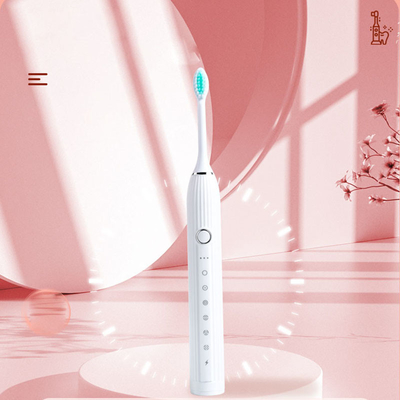 インテリジェントなタイミングとゾーン変更リマインダーを備えたIPX7防水電動歯ブラシ